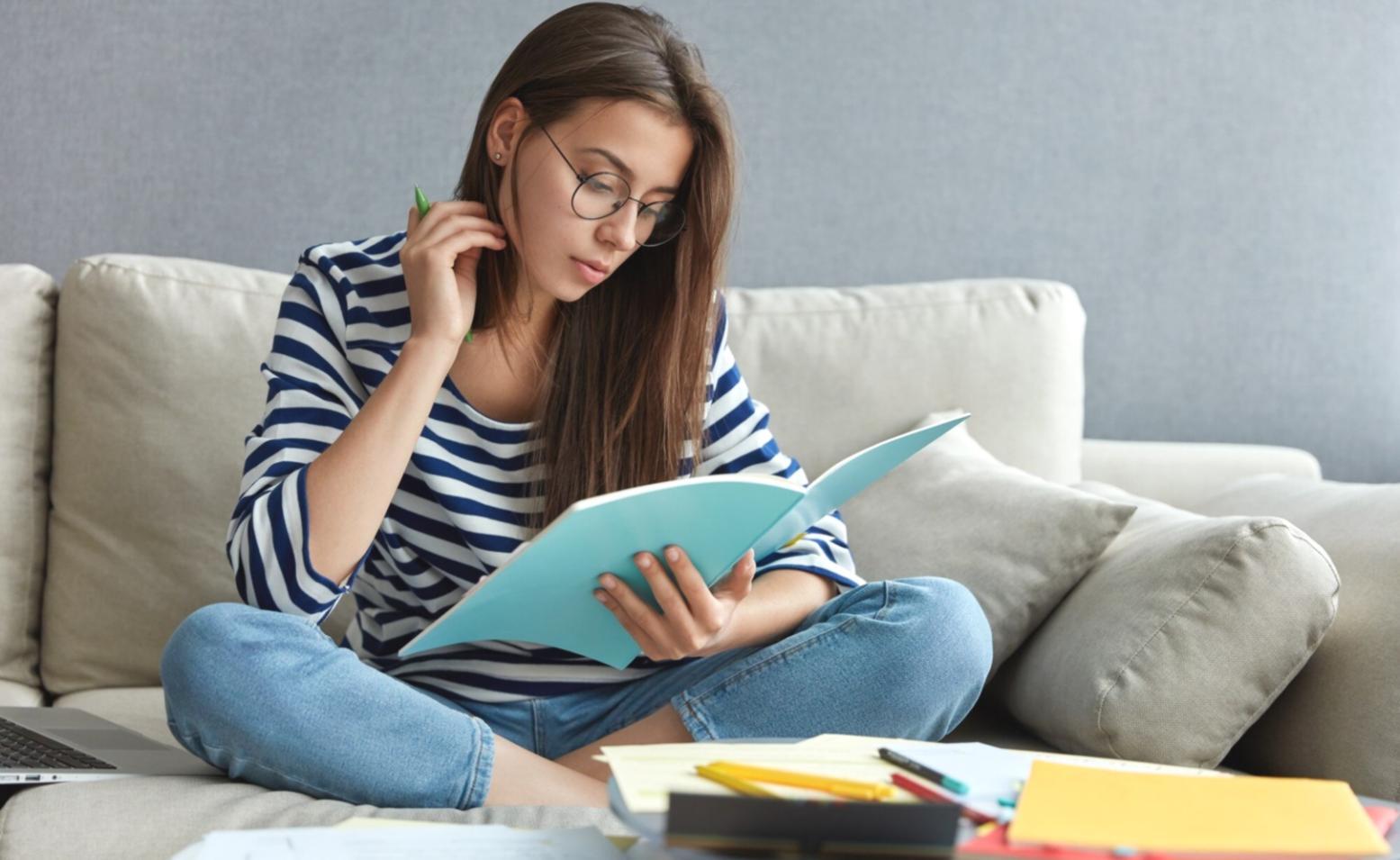 Workshop session with students discussing financial models